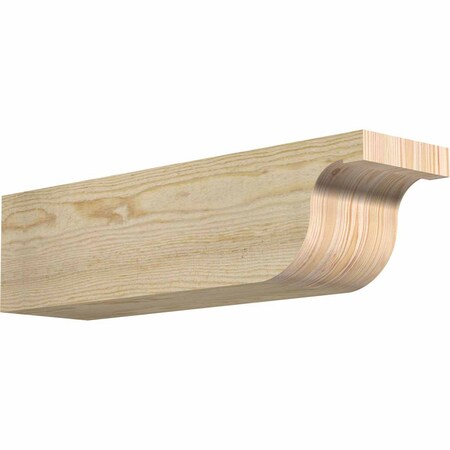 Ekena Millwork Del Monte Rough Sawn Rafter Tail, Douglas Fir, 6"W x 6"H x 24"L RFT06X06X24DEL00RDF